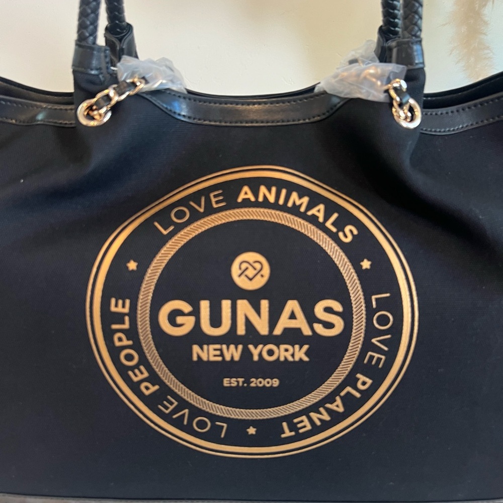 NWT Gunas Black tote bag - Picture 4 of 9